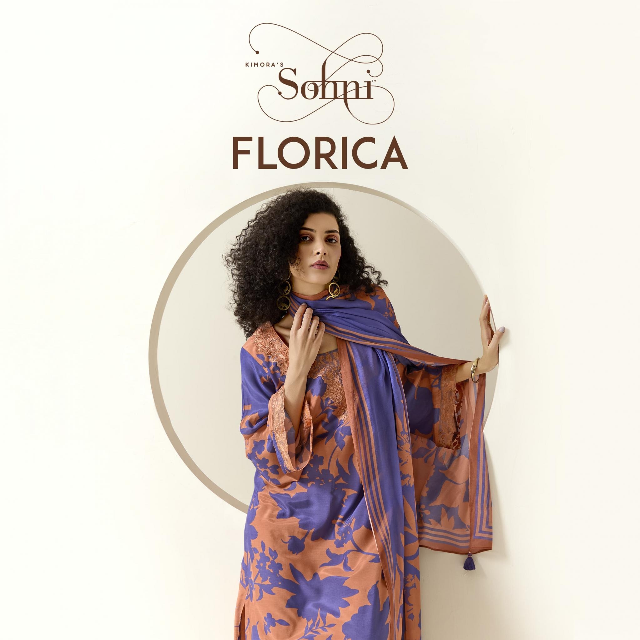 kimora sohni florica vol 32 series 391 to 394 elegant style muslin salwar kameez in wholesale surat
