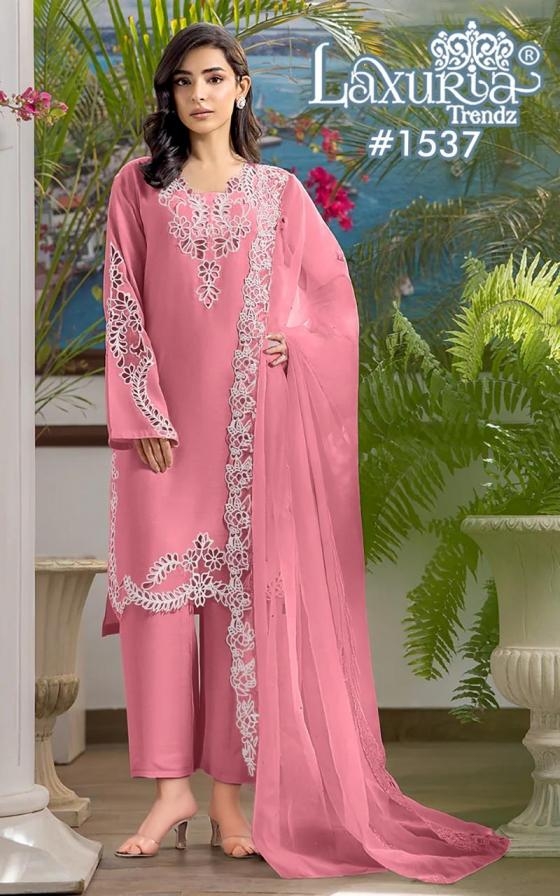 laxuria trendz 1537 jam satin readymade modern pakistani salwar kameez in wholesale surat
