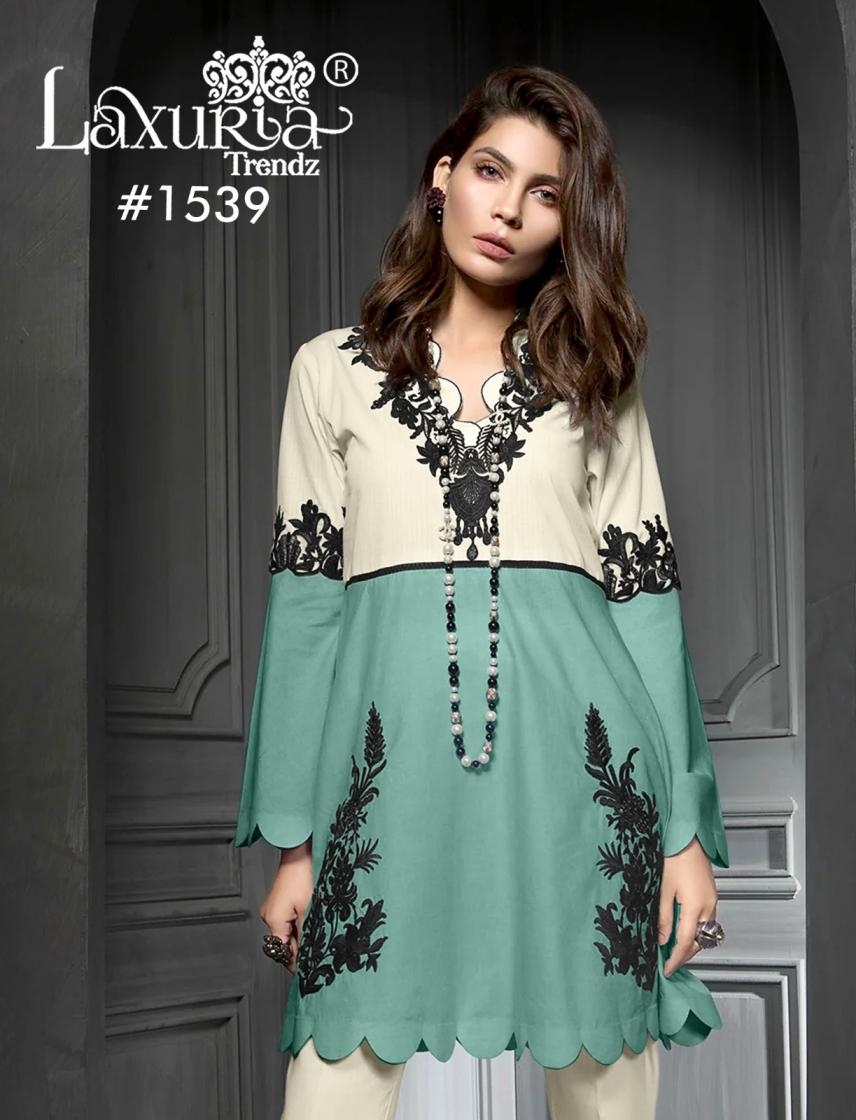 laxuria trendz 1539 zam satin readymade fashionable pakistani salwar kameez in wholesale surat