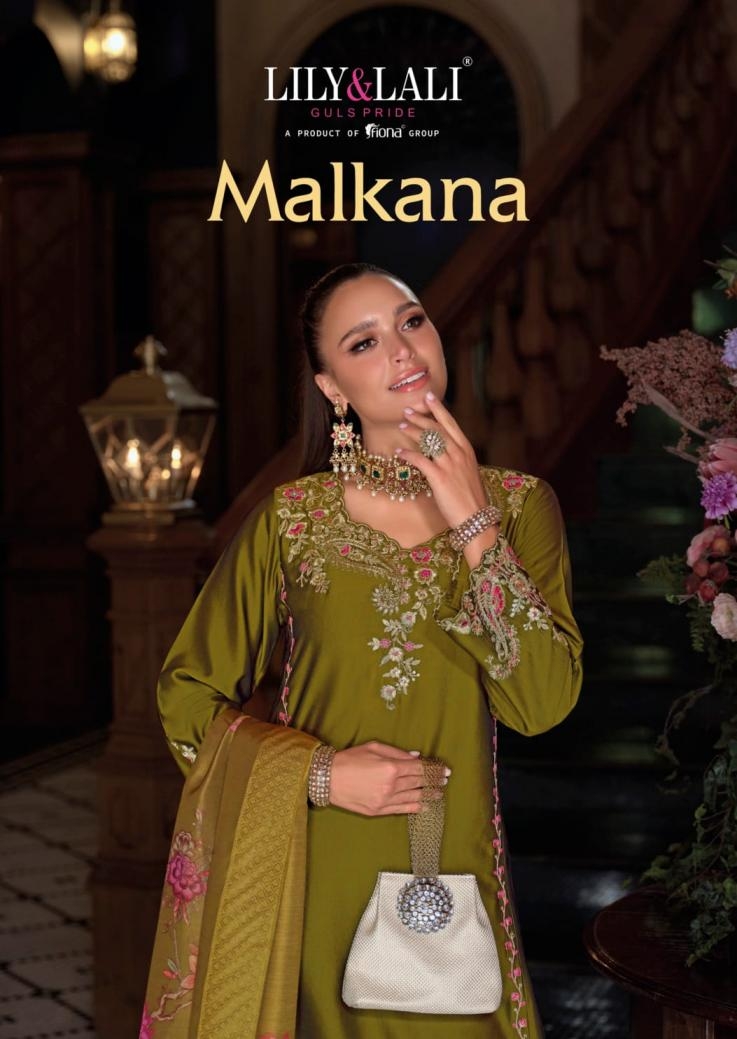 lily & lali malkana series 26911 to 26914 viscose silk a-line readymade occasion wear salwar suits in wholesale surat