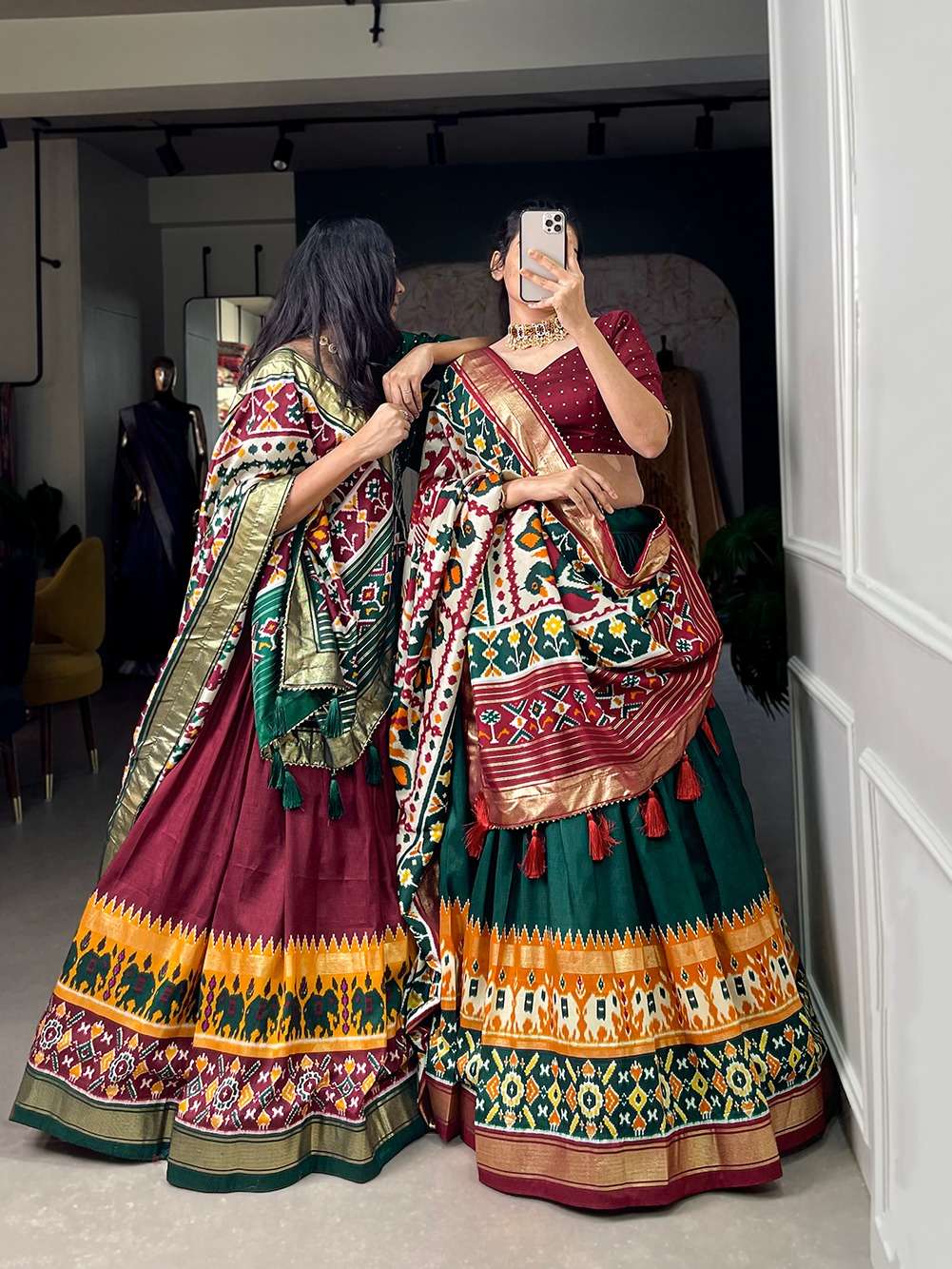 LNB1680NBL Tussar Silk wholesale lehenga 