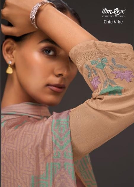 omtex chic vibe series 7611 A to D canvas satin hit design salwar kameez in wholesale surat