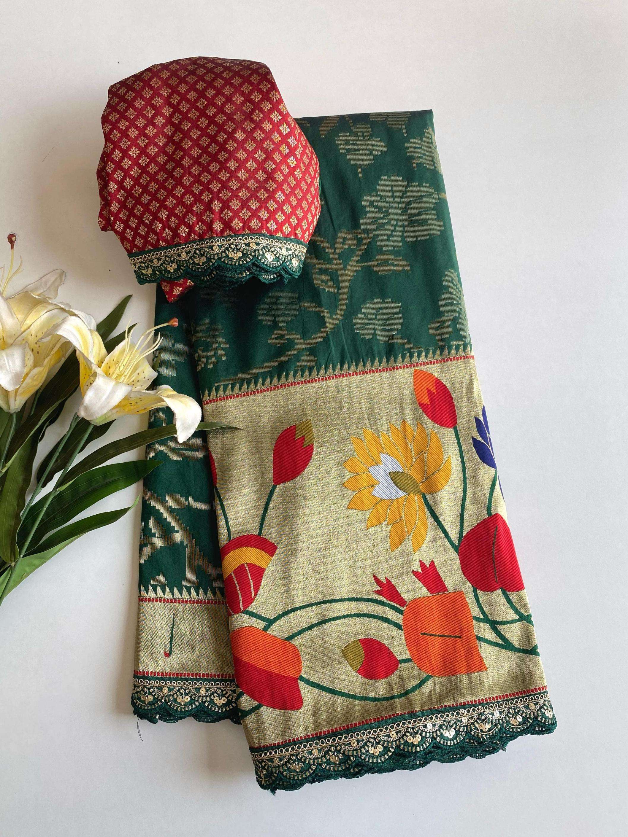 p r clothing geeta paithnik silk amazing sarees in wholesale surat