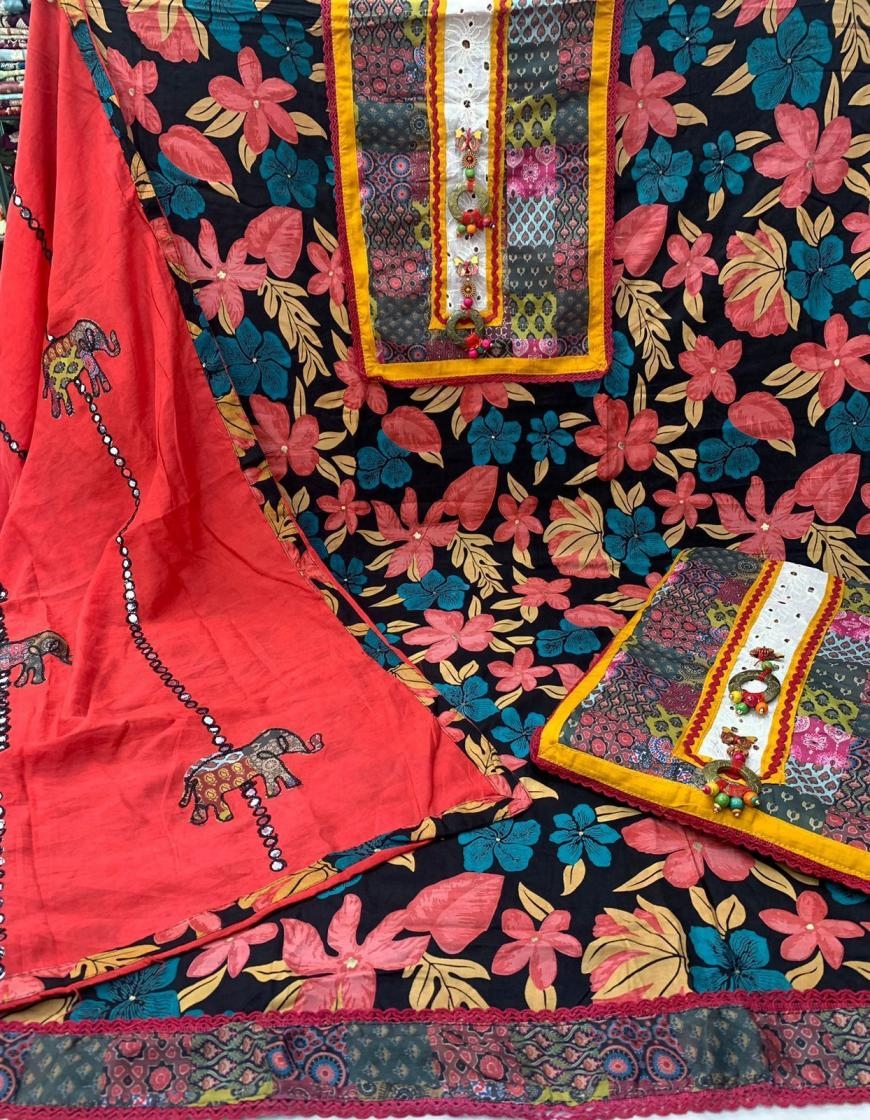 p r clothing house party cotton casual salwar kameez in wholesale surat