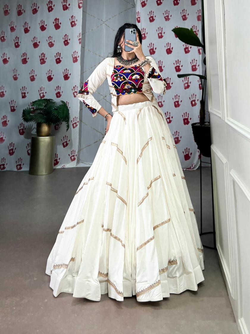 p r clothing nnk1625 rayon sequins work readymade navratri lehenga choli in wholesale surat