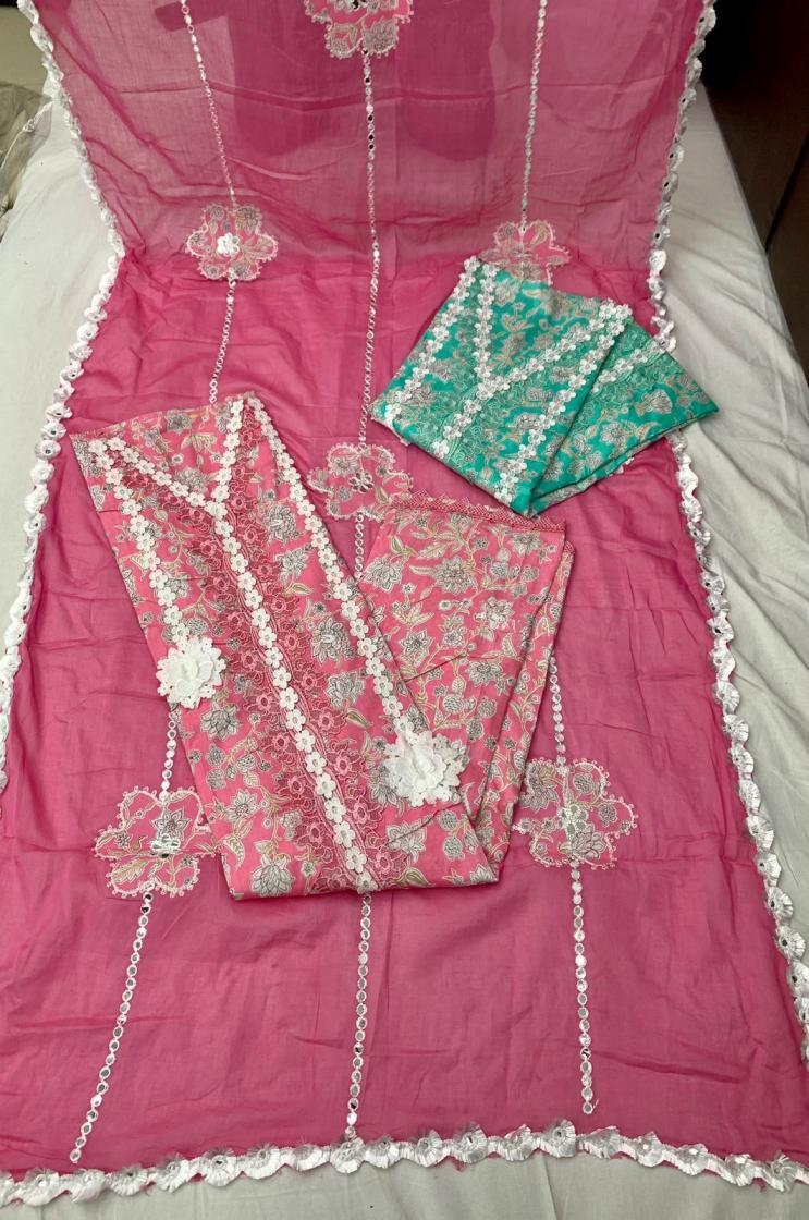 p r clothing samridhi cotton unique colours salwar kameez in wholesale surat