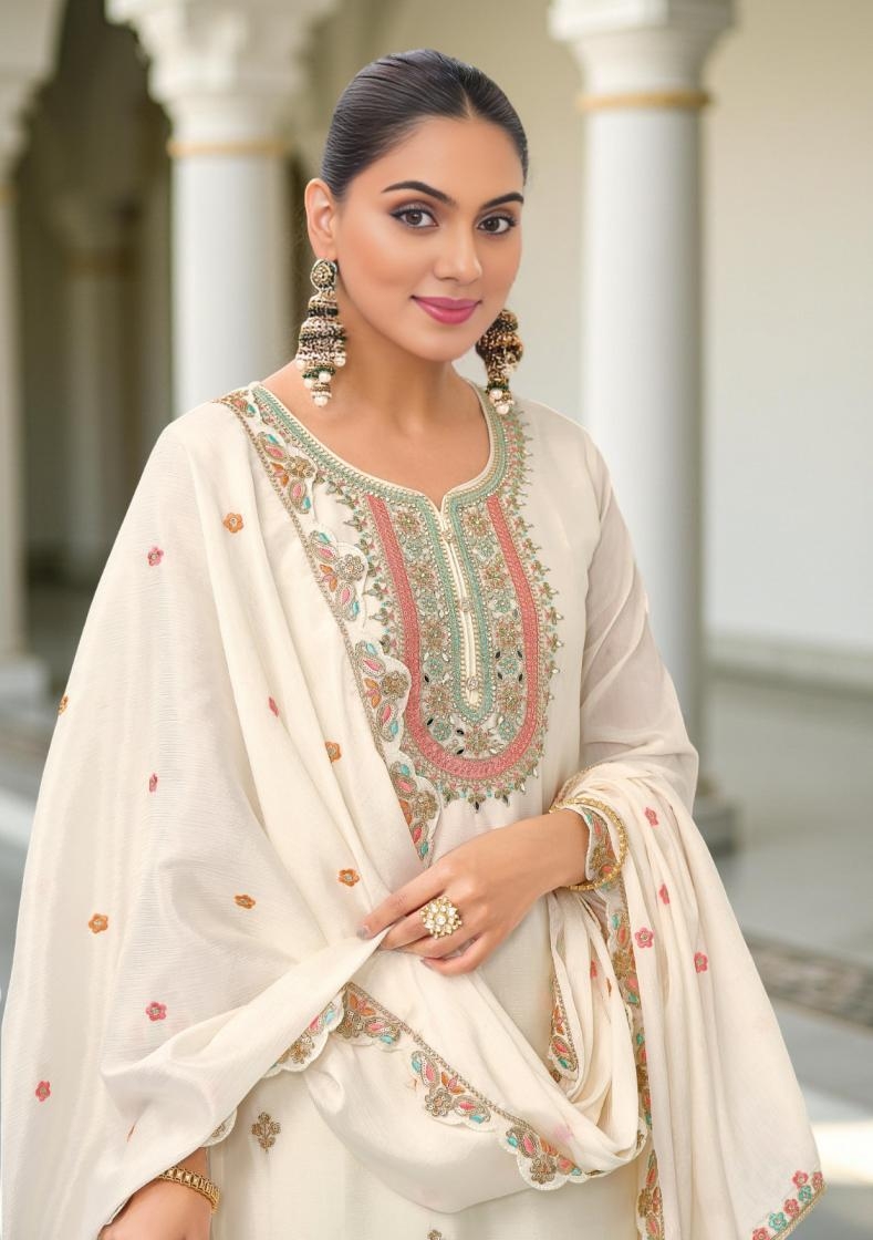 p r clothing zeeya vol 1 series 1761 to 1762 chinon readymade pakistani sharara kurti with dupatta in wholesale surat
