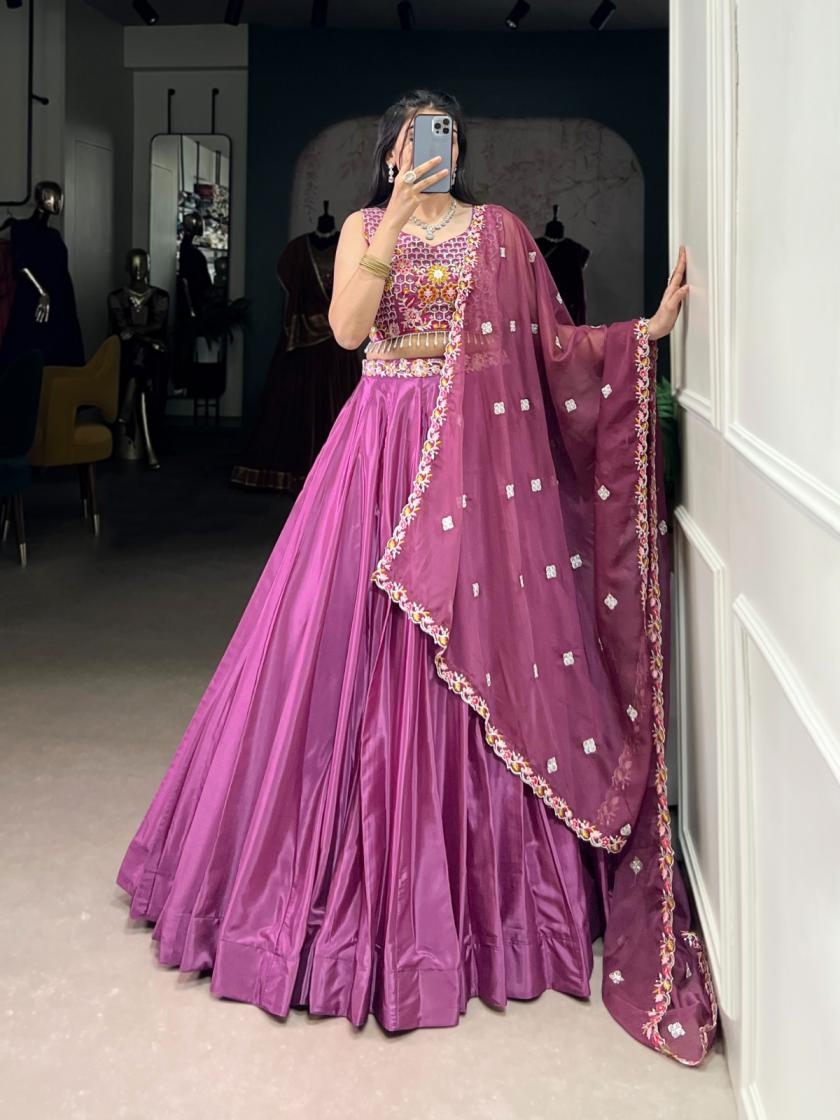 p rclothing lnb1446 stitched lehenga and unstitch blouse with dupatta in wholesale surat