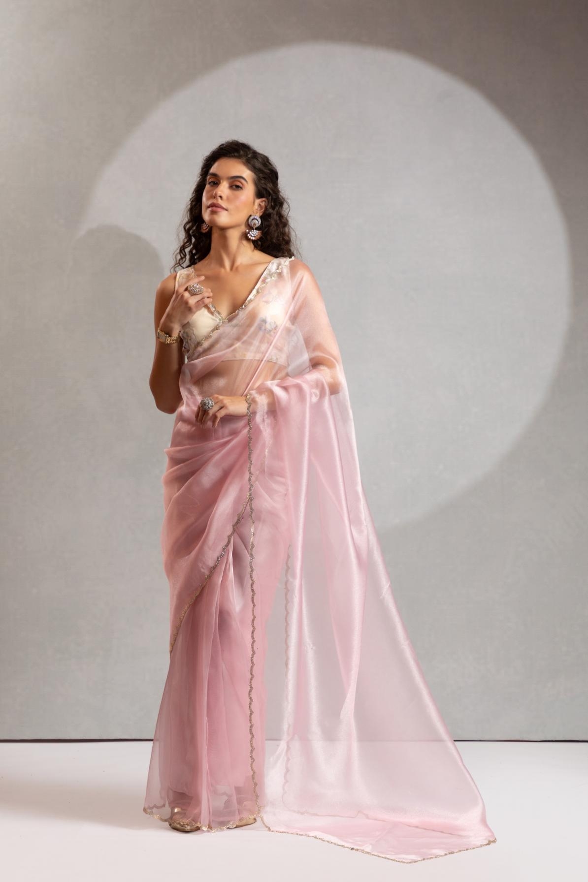 pr clothing akshaya 110a-110f organza luxurious sarees in wholesale surat