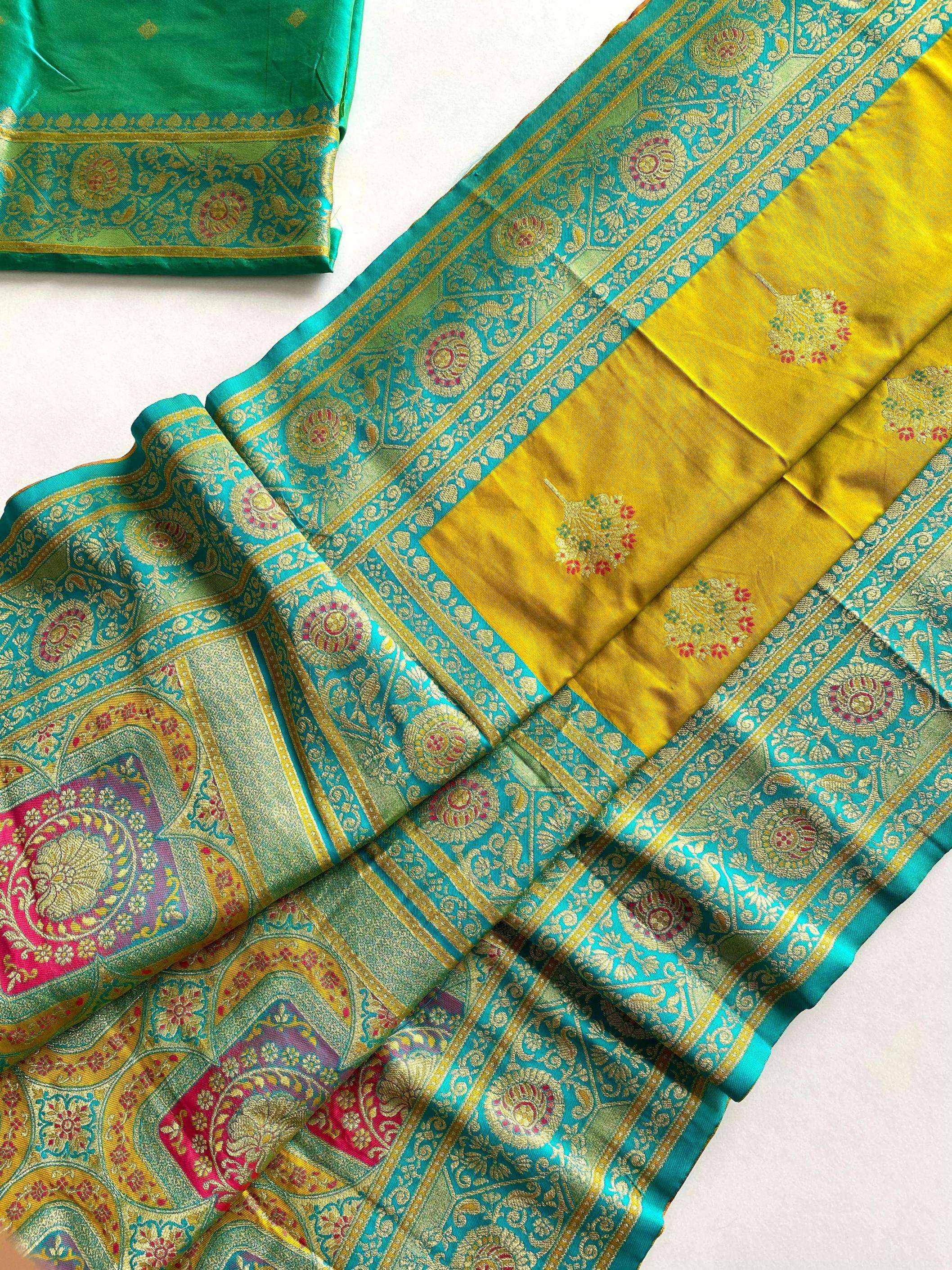 pr clothing bhanupriya banarasi weaving hit design saree in wholesale surat