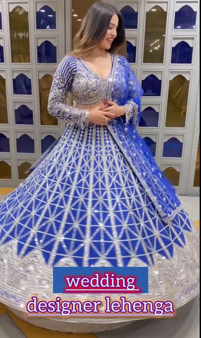 pr clothing dvd 5124 chinon sequence work engagement lehenga in wholesale surat