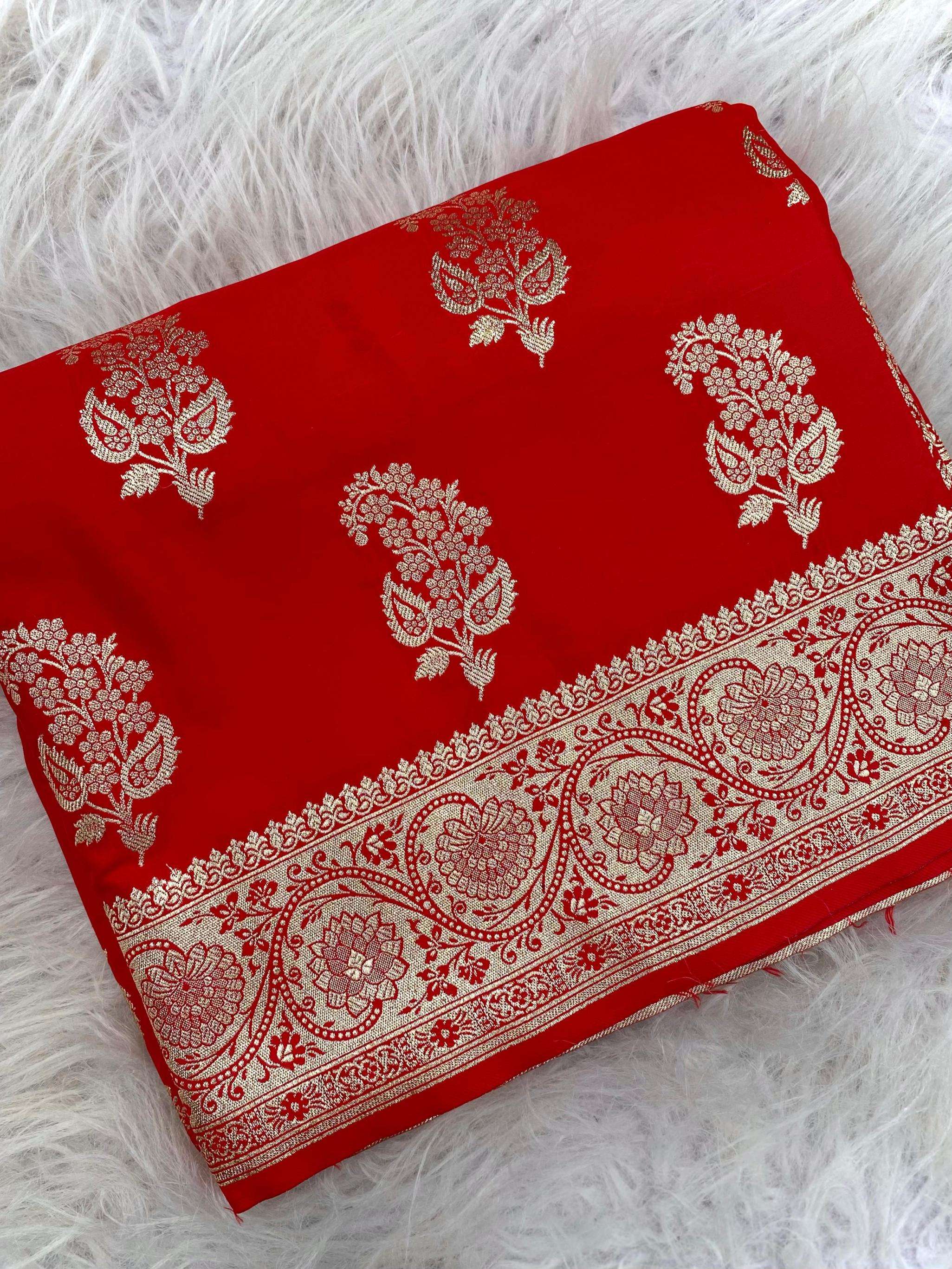 pr clothing ganga banarasi mushro satin silk fancy best saree in wholesale surat