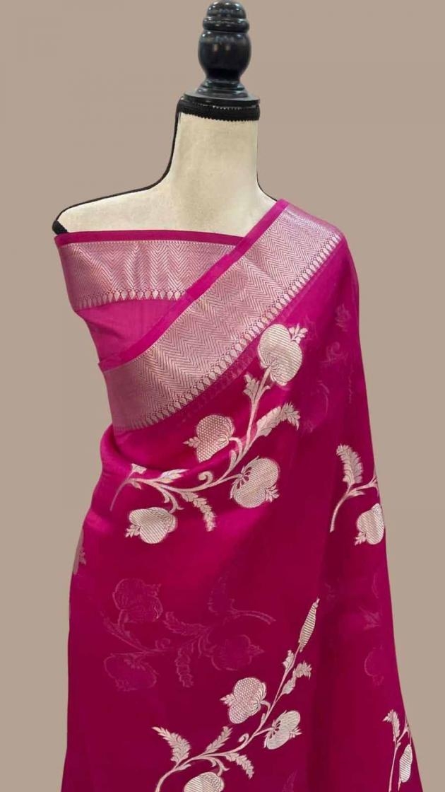 pr clothing kc 332 khadi crepe silk traditional saree in wholesale surat