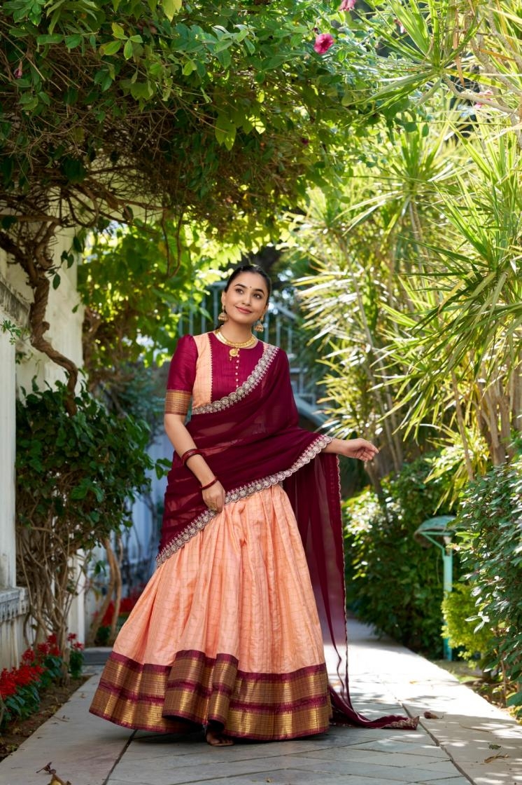 pr clothing lnb2010 readymade pastel coloured lehenga choli in wholesale surat