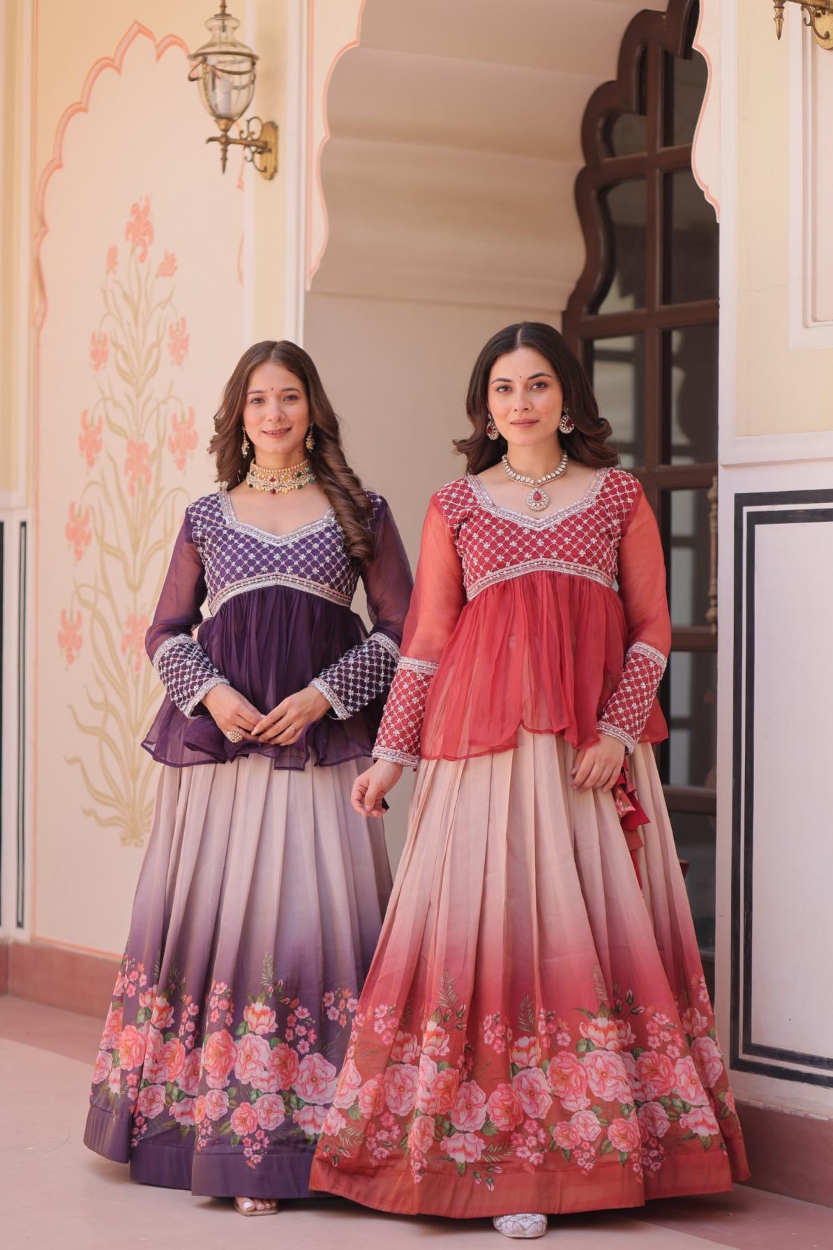 pr clothing lw 7130 cosmos readymade lehenga choli with top in wholesale surat