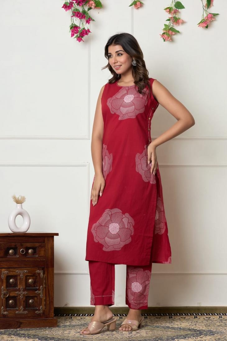 pr clothing modern pattern cotton readymade stylish combo co-ord sets in wholesale surat
