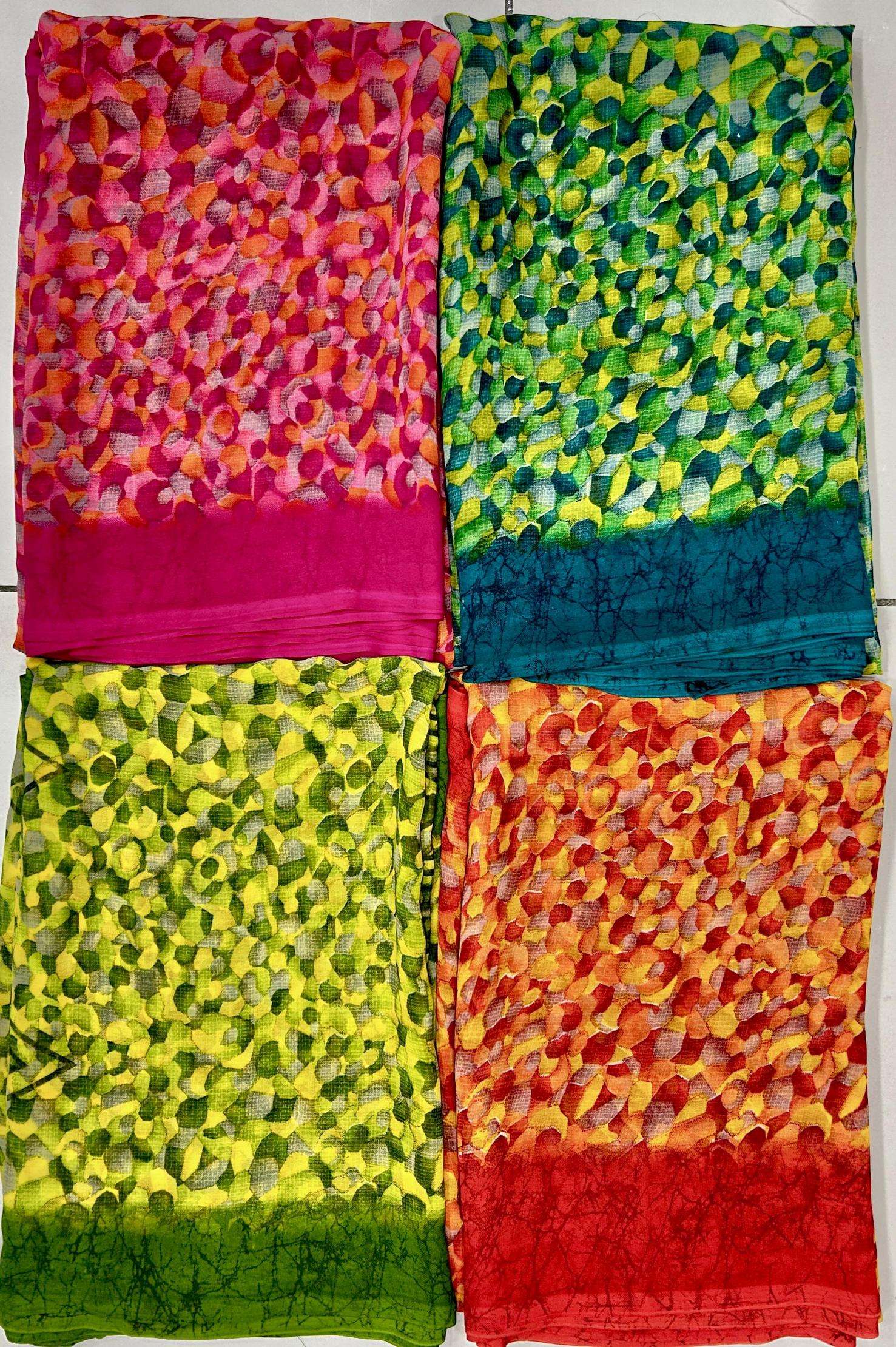 pr clothing rachana weightless unique colours sarees in wholesale surat