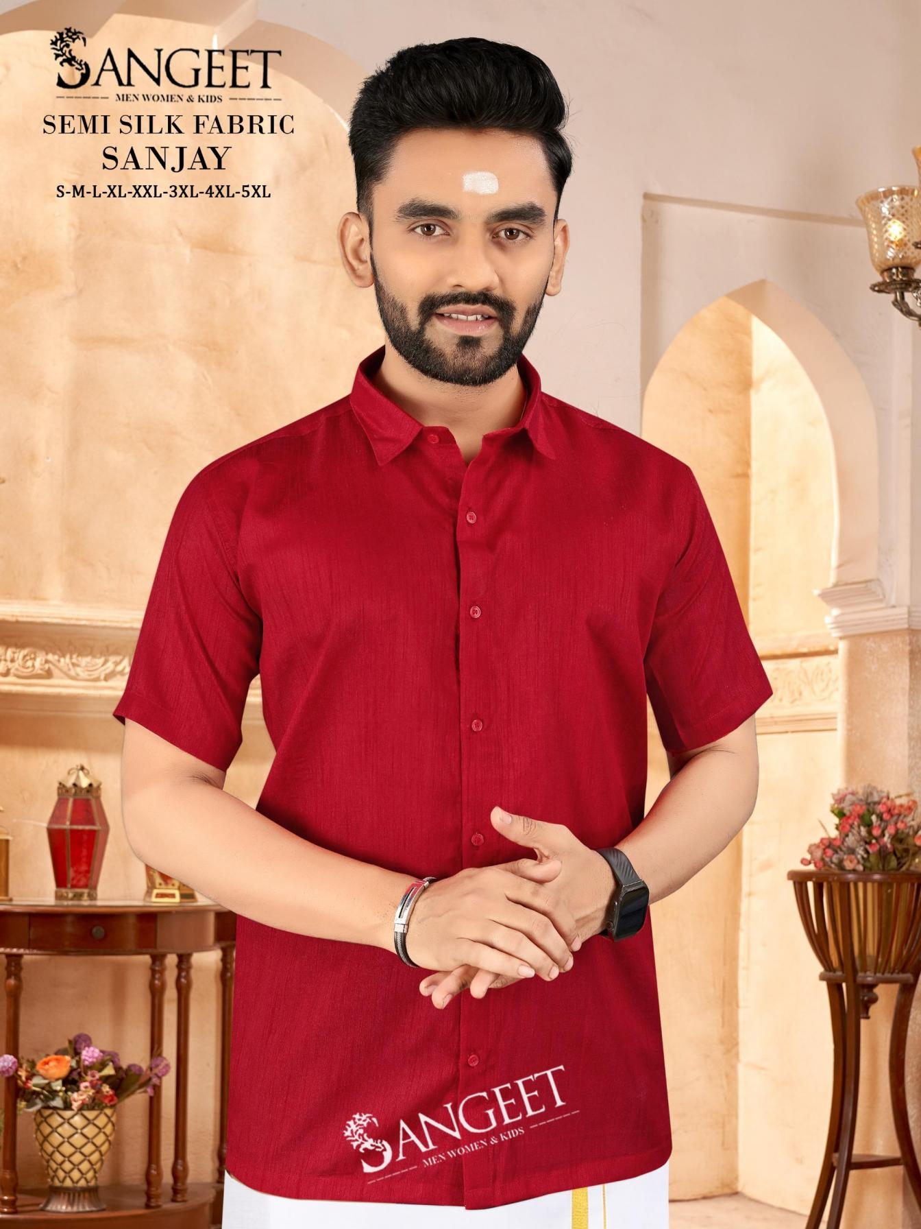 pr clothing sanjay cotton series 1001 to 1008 raw silk readymade classic plus size mens kurta in wholesale surat