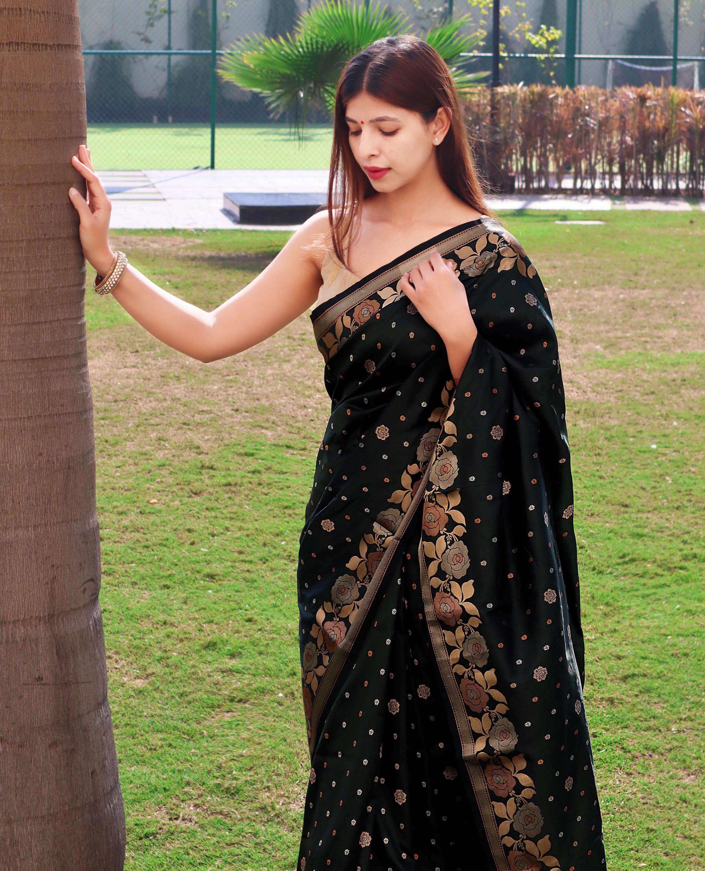 pr clothing suhani soft silk traditional saree in wholesale surat