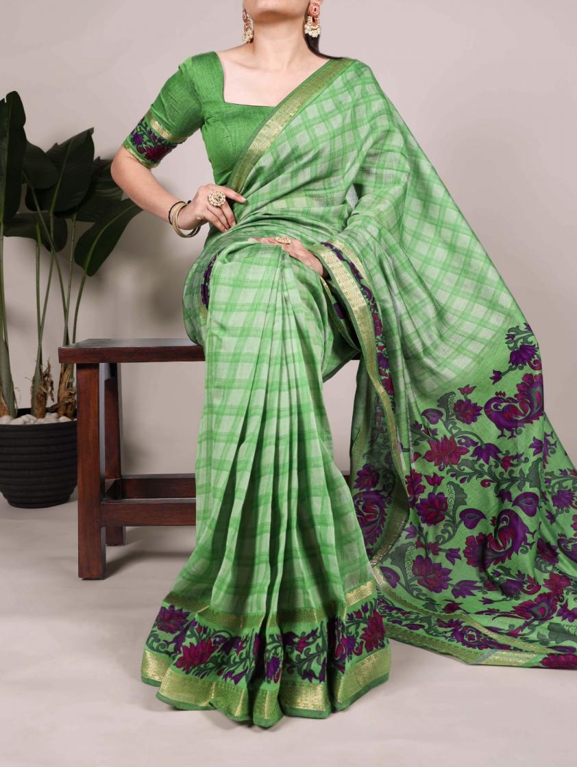 pr clothing ynf7035 viscose chanderi printed attractive look sarees in wholesale surat