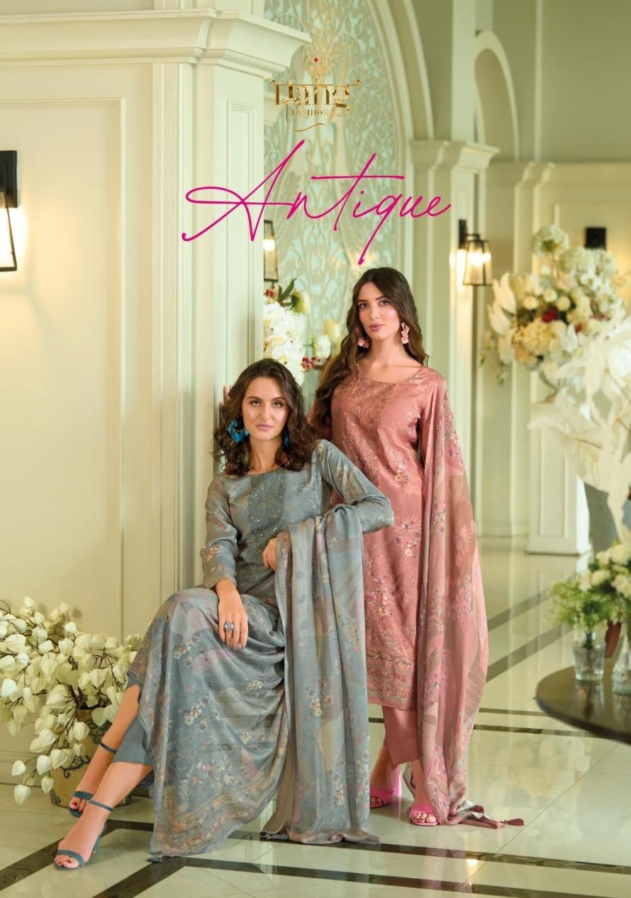 rang fashion antique series 1001 to 1005 muslin modern fancy salwar kameez in wholesale surat