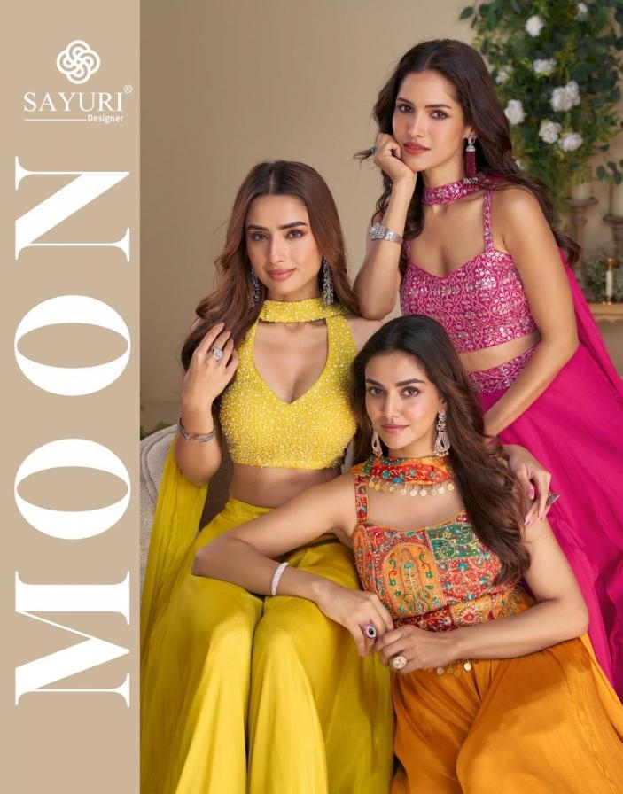 sayuri moon series 10045 to 10049 bold color readymade festive with contemporary charm suit in wholesale surat