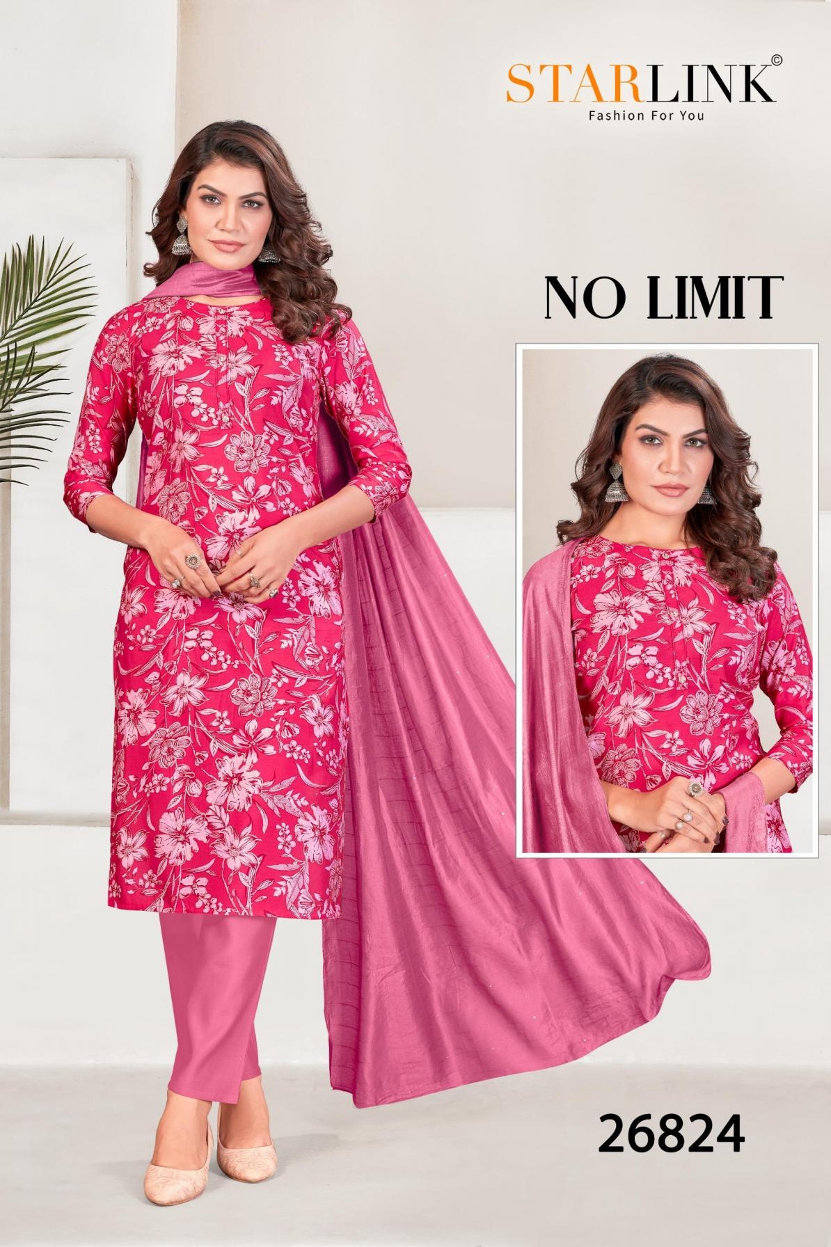 starlink presents 26801- 26828 modal print readymade combo suit in wholesale surat