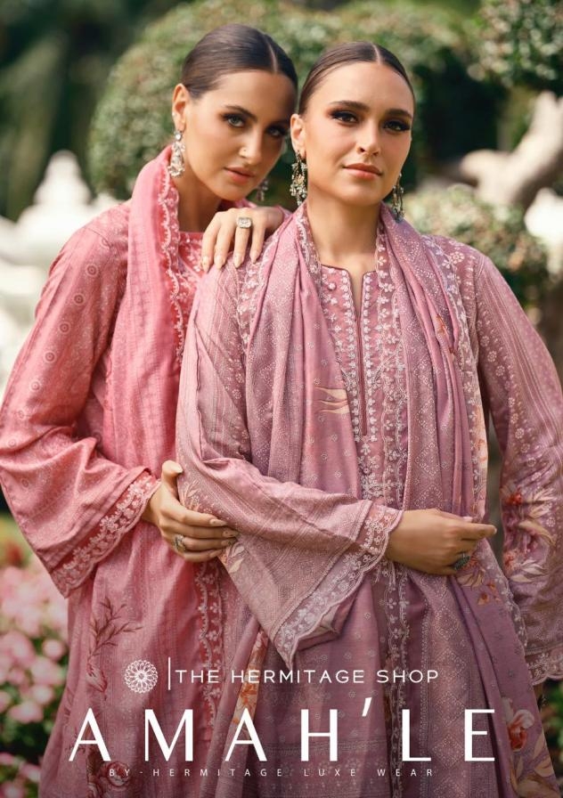  the hermitage amahle series 01 to 06 lawn readymade plus size pakistani salwar kameez in surat
