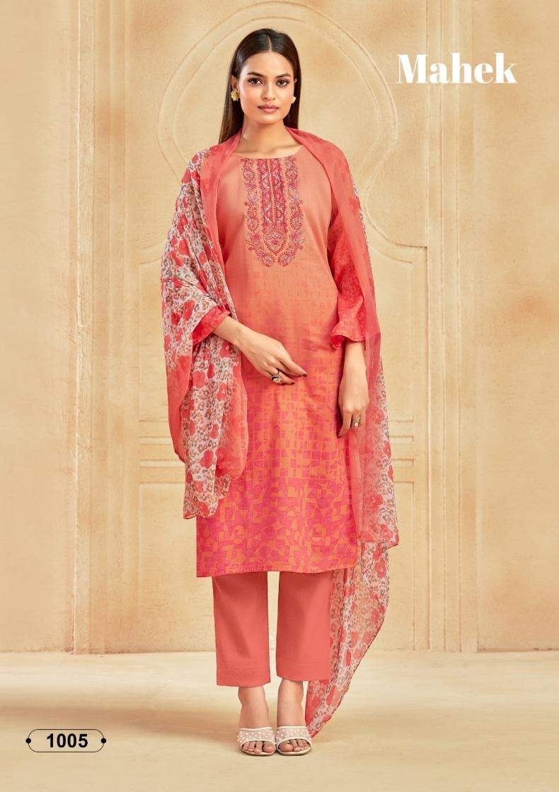 utsav suits mahek series 1001 to 1008 jam cotton readymade plus size suit in wholesale surat