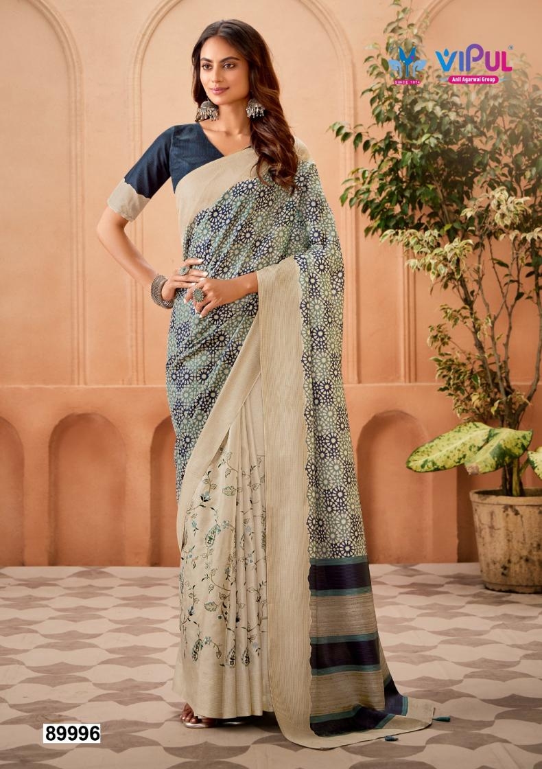 vinay fashion 89991-89996 gorgeous look tushar silk sarees in wholesale surat