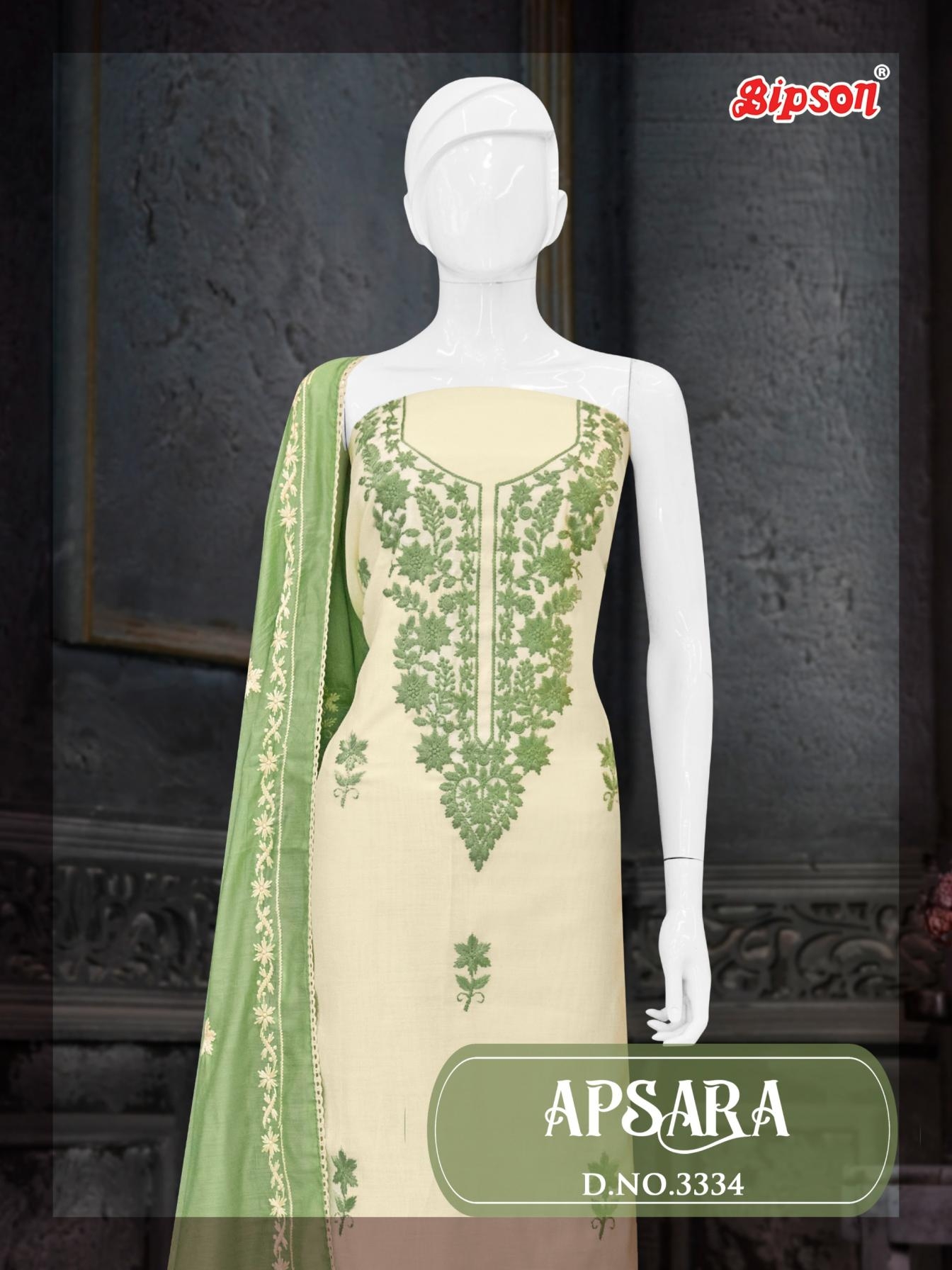 bipson prints apsara 3334 A to D roman silk casual salwar kameez in wholesale surat