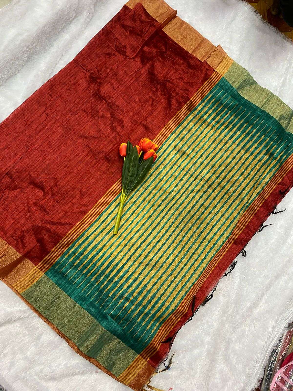 BT - HINA Cotton Silk Lining Wholesale Saree 