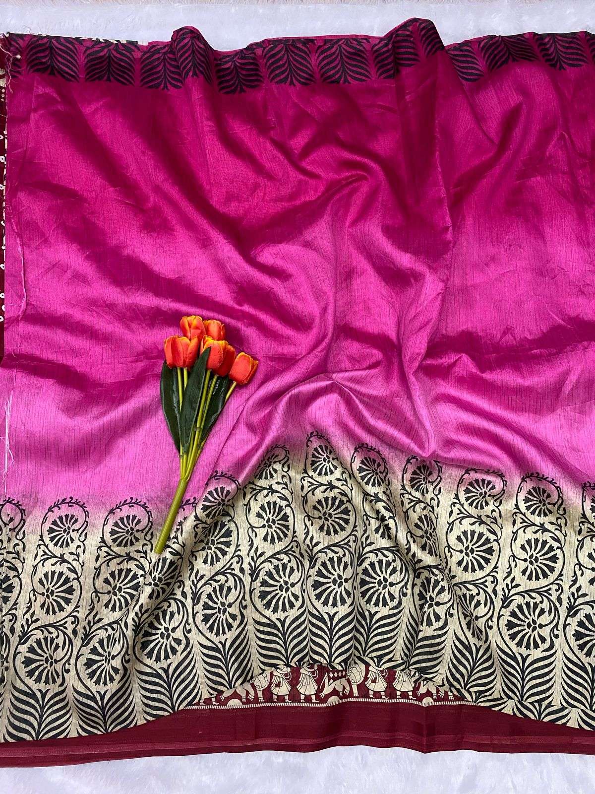 BT - Jigisha Art Silk Wholesale Saree 