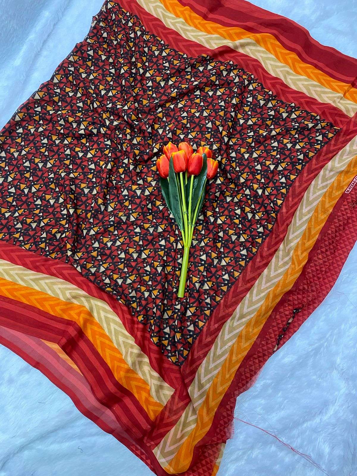 BT - JOSH Georgette Printed Wholesale Saree