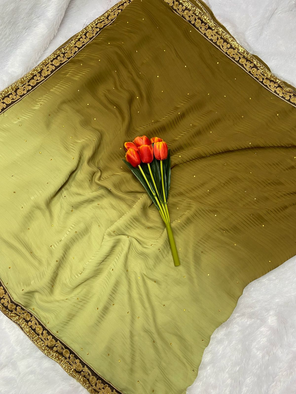 BT - ROOP Fancy Satin Silk Wholesale Saree 