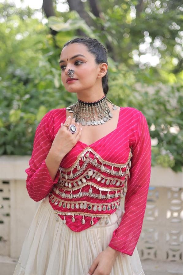 ka 5048 navratri special readymade kora cotton amazing lehenga choli best in wholesale surat