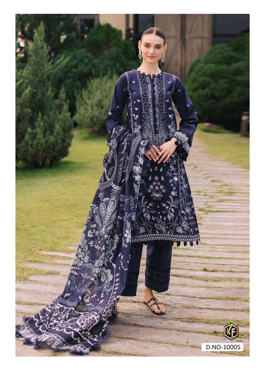 Keval Rangrez Vol-10 series 10001 to 10006 Pure Cotton Print Karachi style salwar kameez in wholesale surat