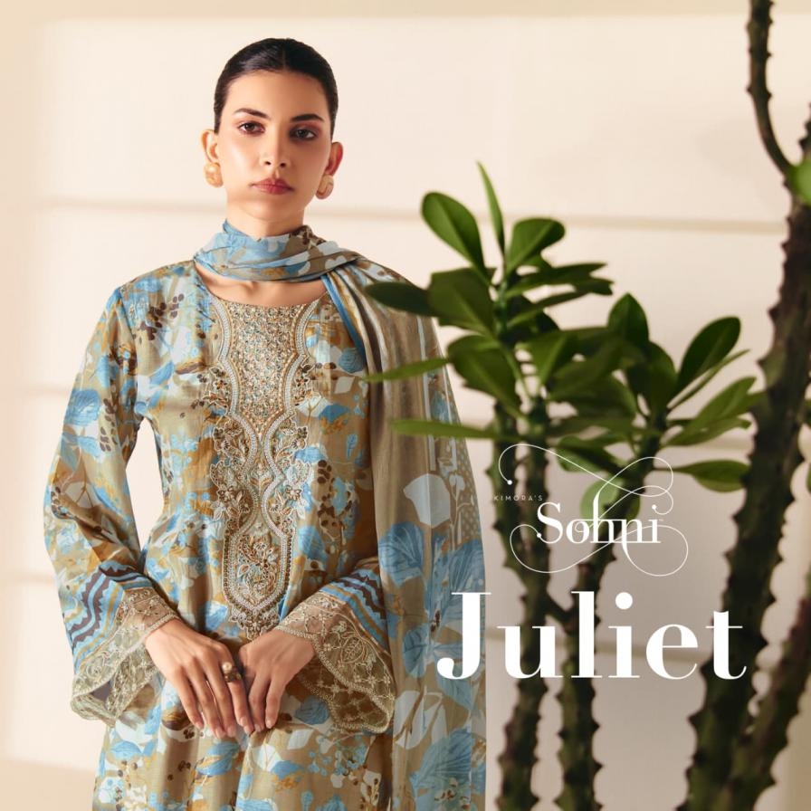 kimora heer sohni juliet vol 36 series 431 to 434 pretty muslin salwar klameez in wholesale surat