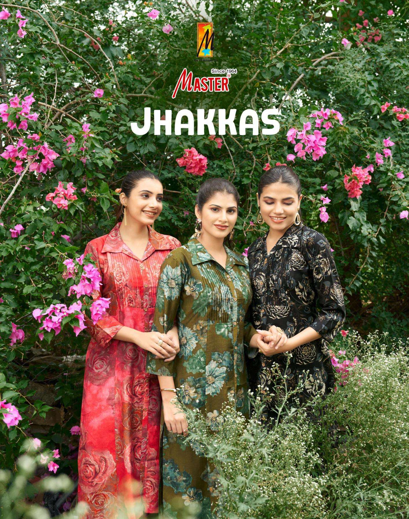 master jhakkas series 1001 to 1008 vertican print readymade stylish co-ord sets in wholesale surat