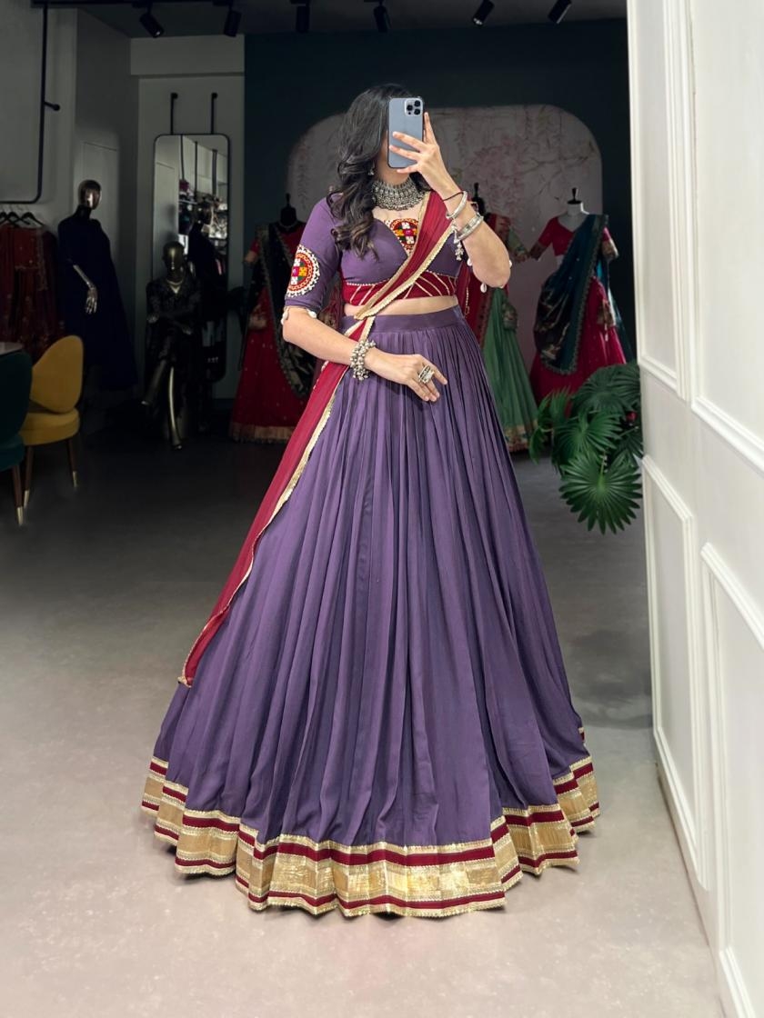 pr clothing lnb1750 rayon sequence work readymade navratri chaniya choli in wholesale surat