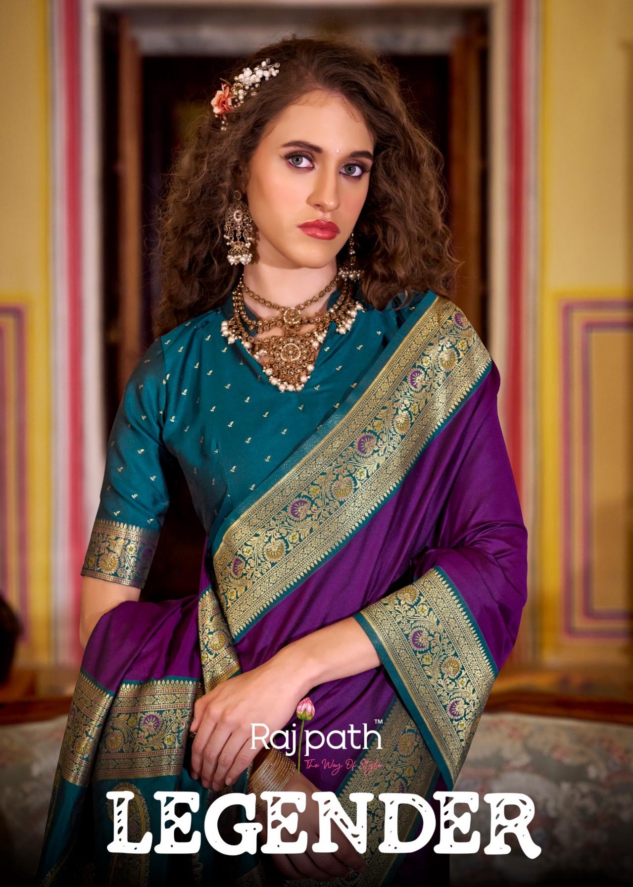 rajpath legender series 306 to 313 luxurious silk sarees in wholesale surat