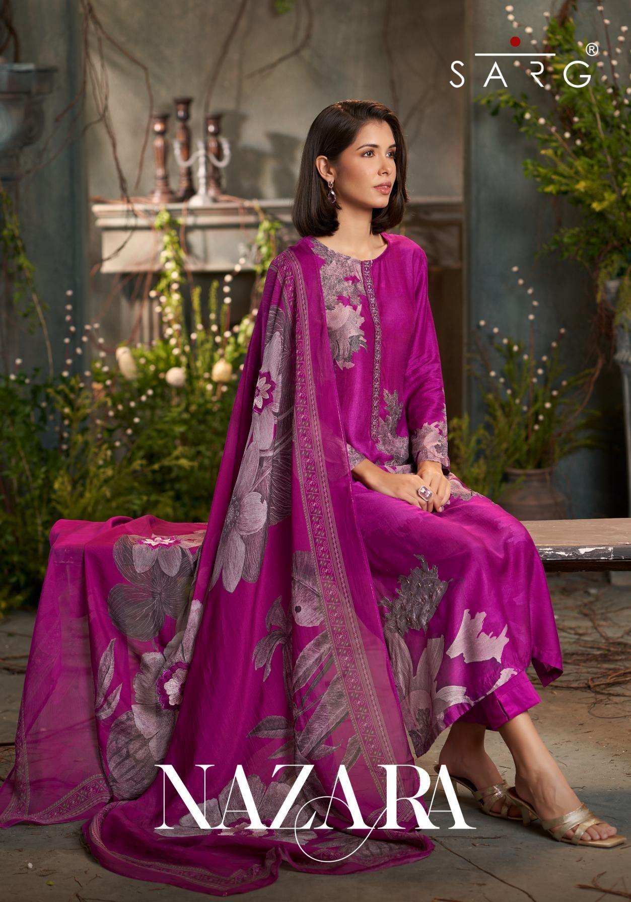 sahiba sarg nazara series 2145 to 2182 hit design muslin silk salwar kameez in wholesale surat