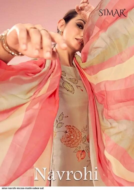 simar launch navrohi series 9077A to 9077D hit design salwar kameez best in wholesale surat
