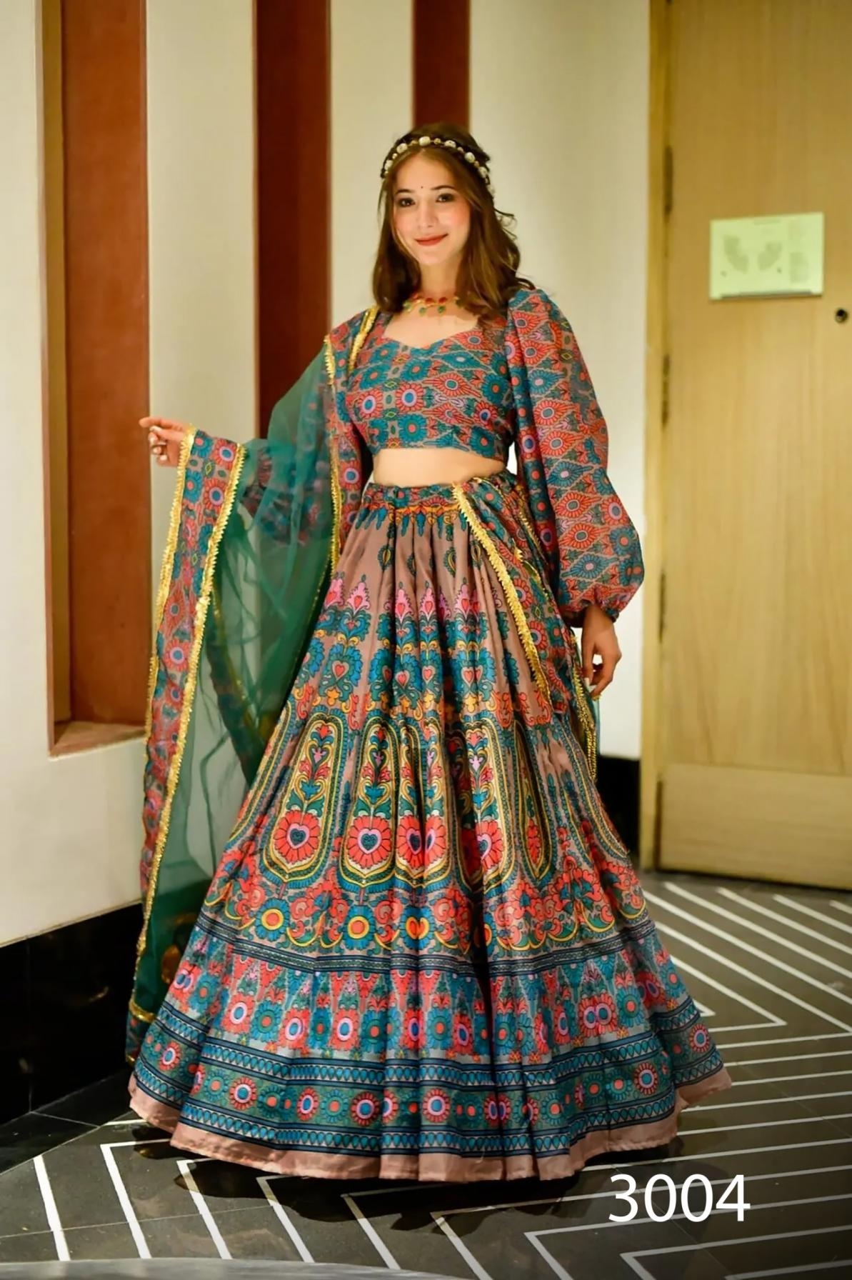 vallari vol 3 series 3001 to 3005 silk hit design readymade big size chaniya choli in wholesale surat