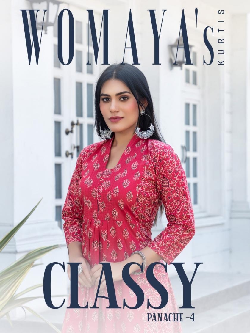 womaya classy panache vol 4 series 8721 to 8724 cotton readymade combo suit in wholesale surat