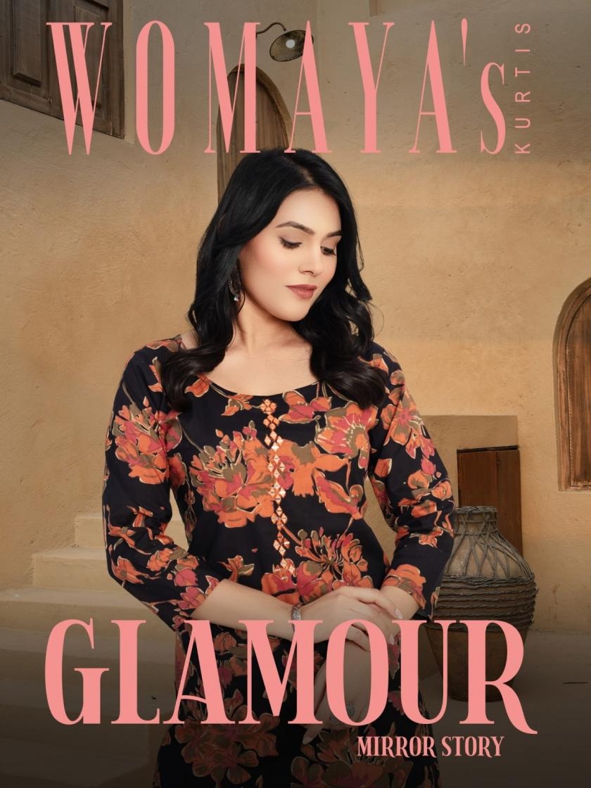 womaya glamour mirror story series 3151 to 3153 cotton readymade combo suit in wholesale surat
