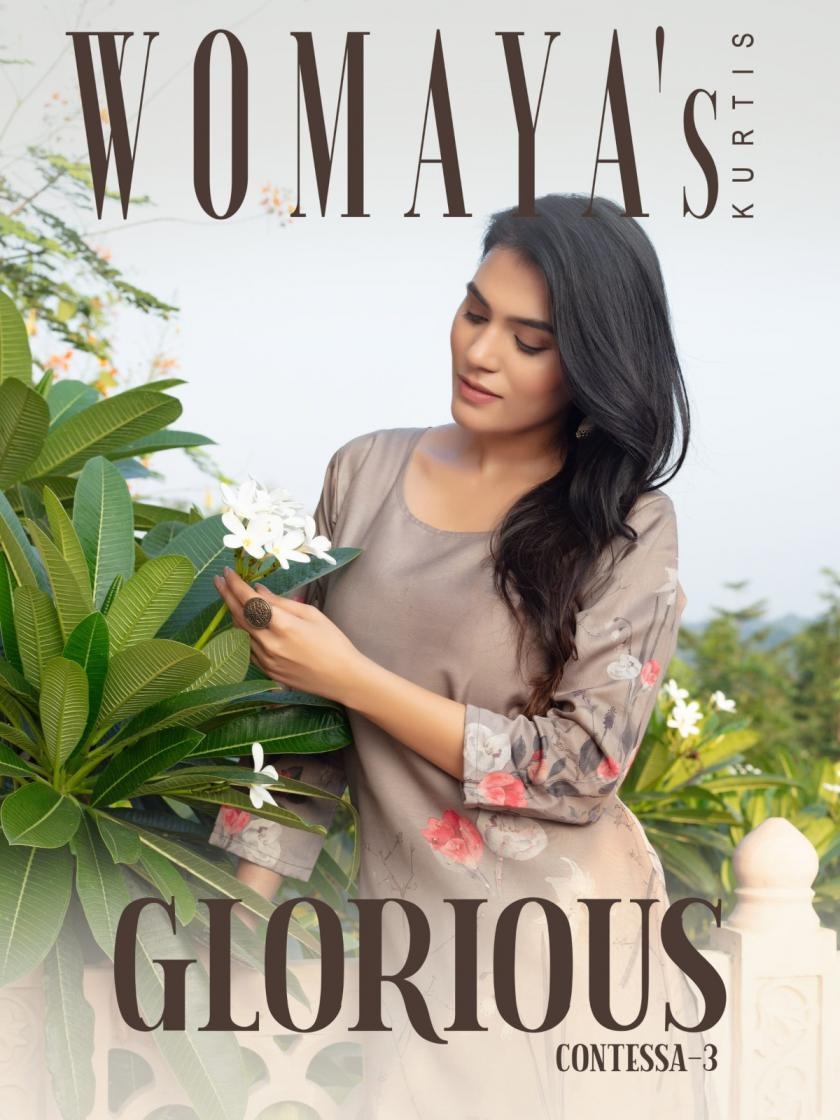 womaya glorious contessa vol 3 series 1371 to 1374 muslin readymade combo suit in wholesale surat
