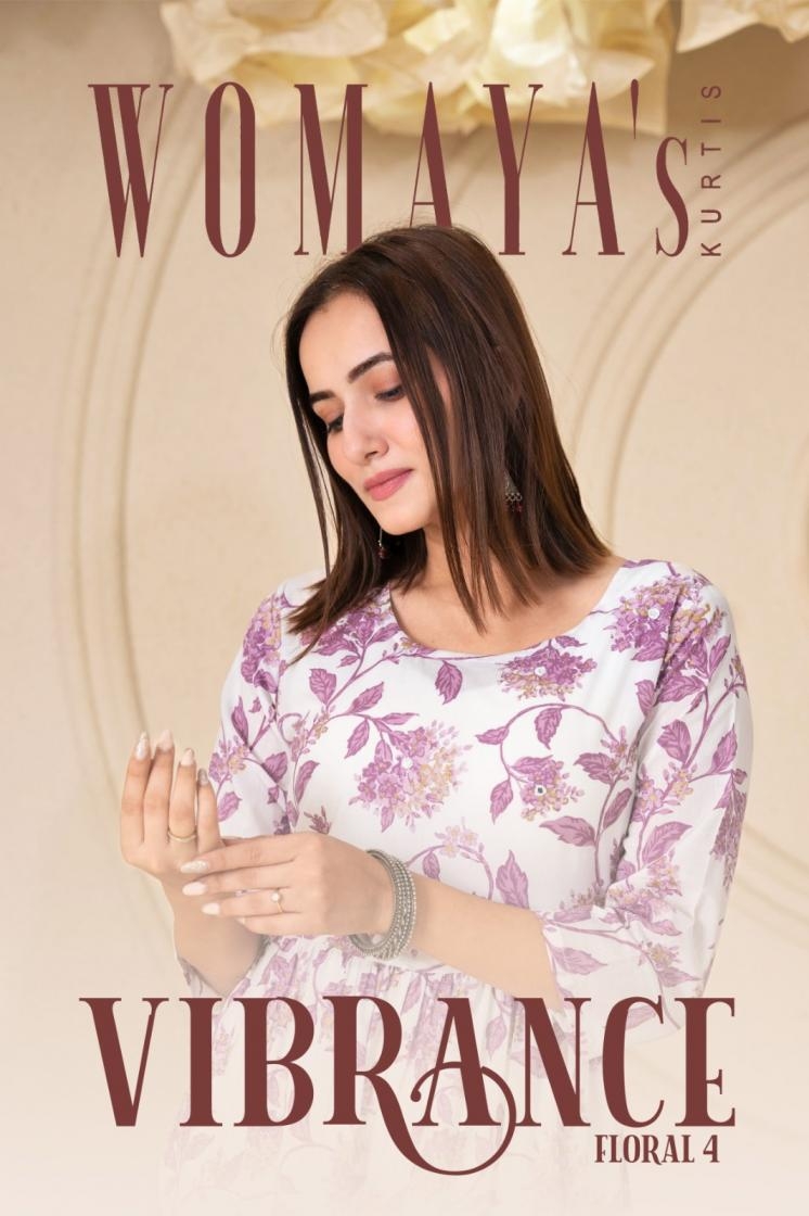 womaya vibrance floral vol 4 series 2142 to 2150 cotton readymade combo set gown in wholesale surat