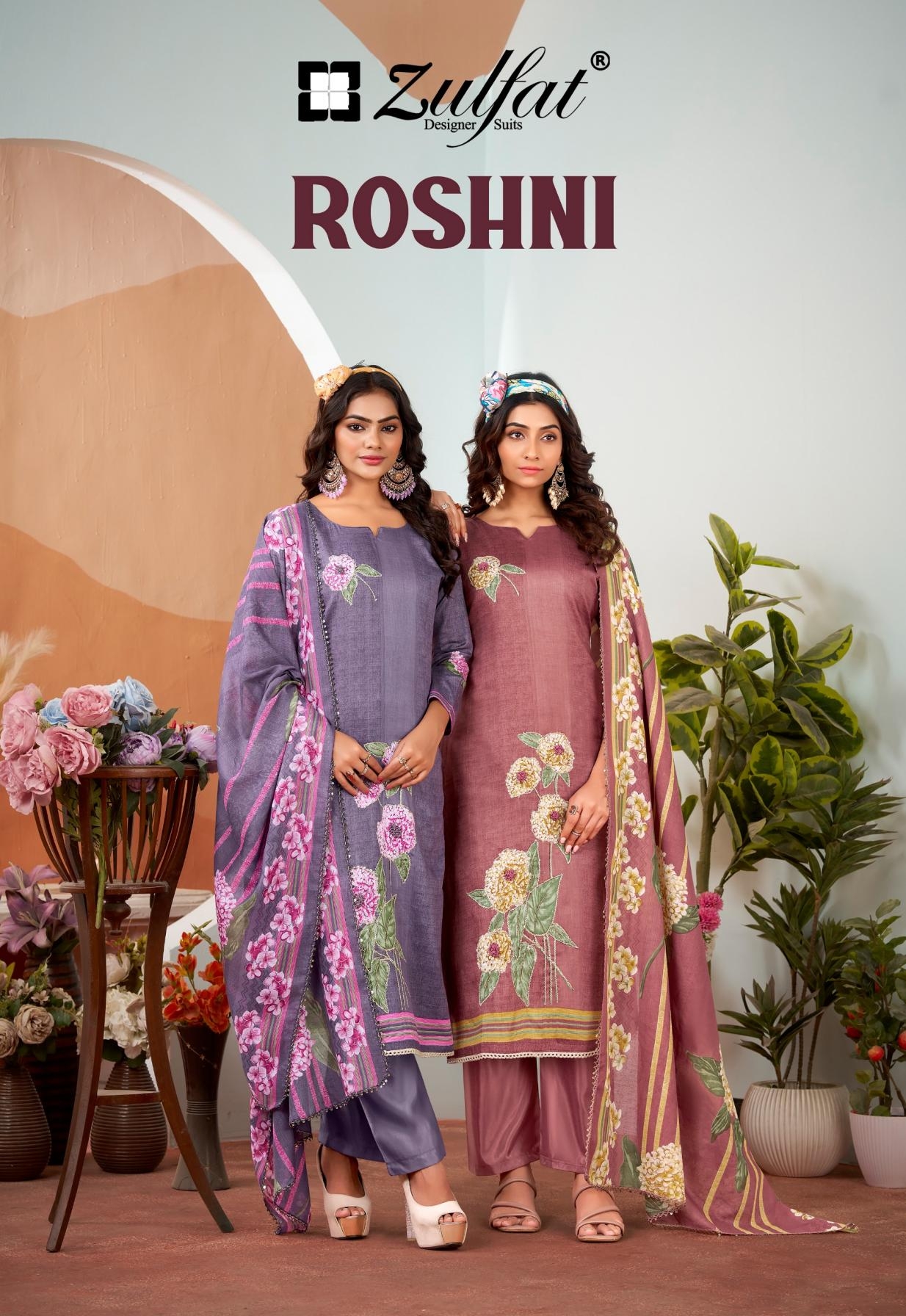 zulfat roshni aeriea 667001 to 667004 jam cotton amazing readymade plus size suit in wholesale surat