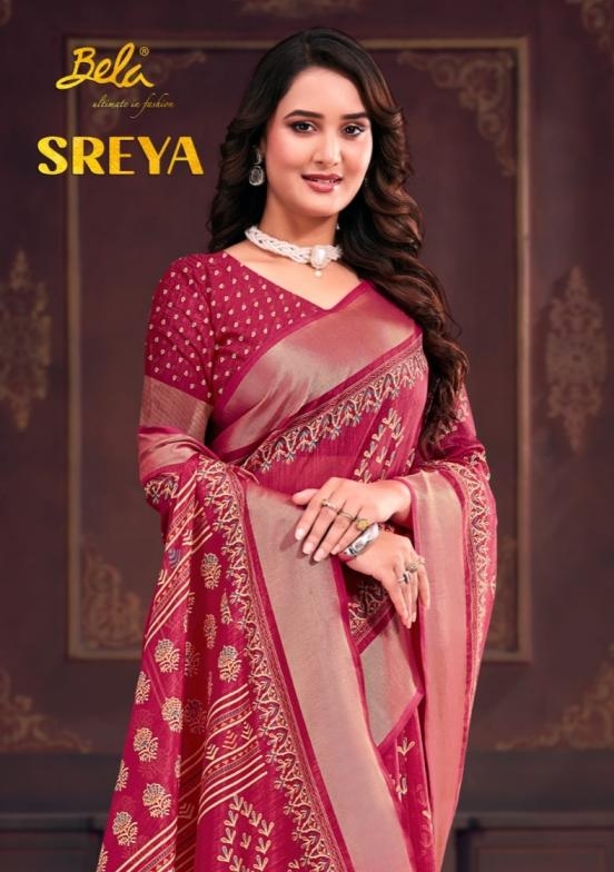 bela fashion sreya series 27765 to 27782 trendy bright silk sarees in wholesale surat